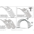 quonset metal roof forming machine screw-joint metal roof building machine  nut&bolt panel quonset making machine